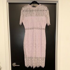 Lulu’s Lavender Lace Dress